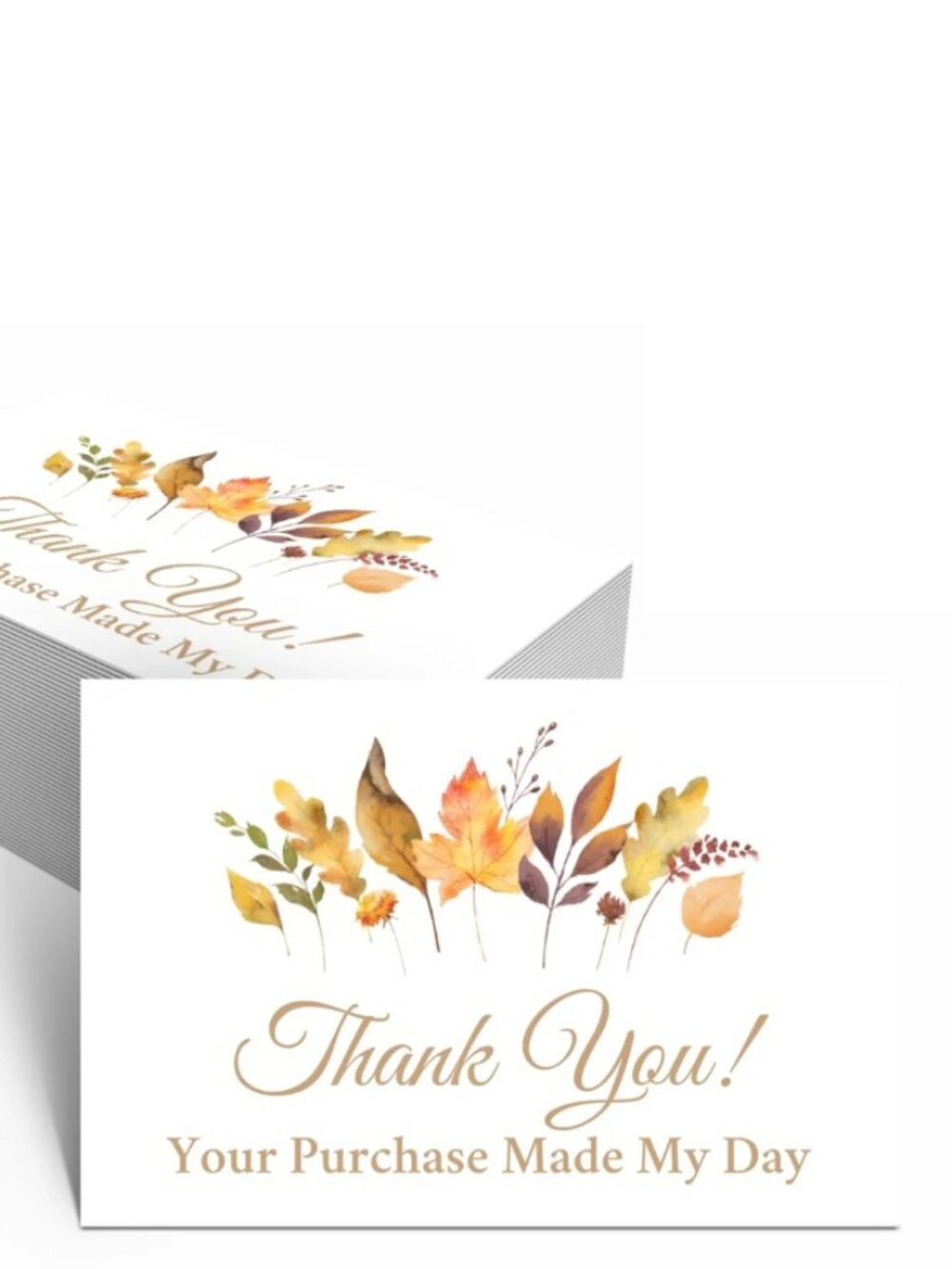 Autumn Fall Thank You Cards